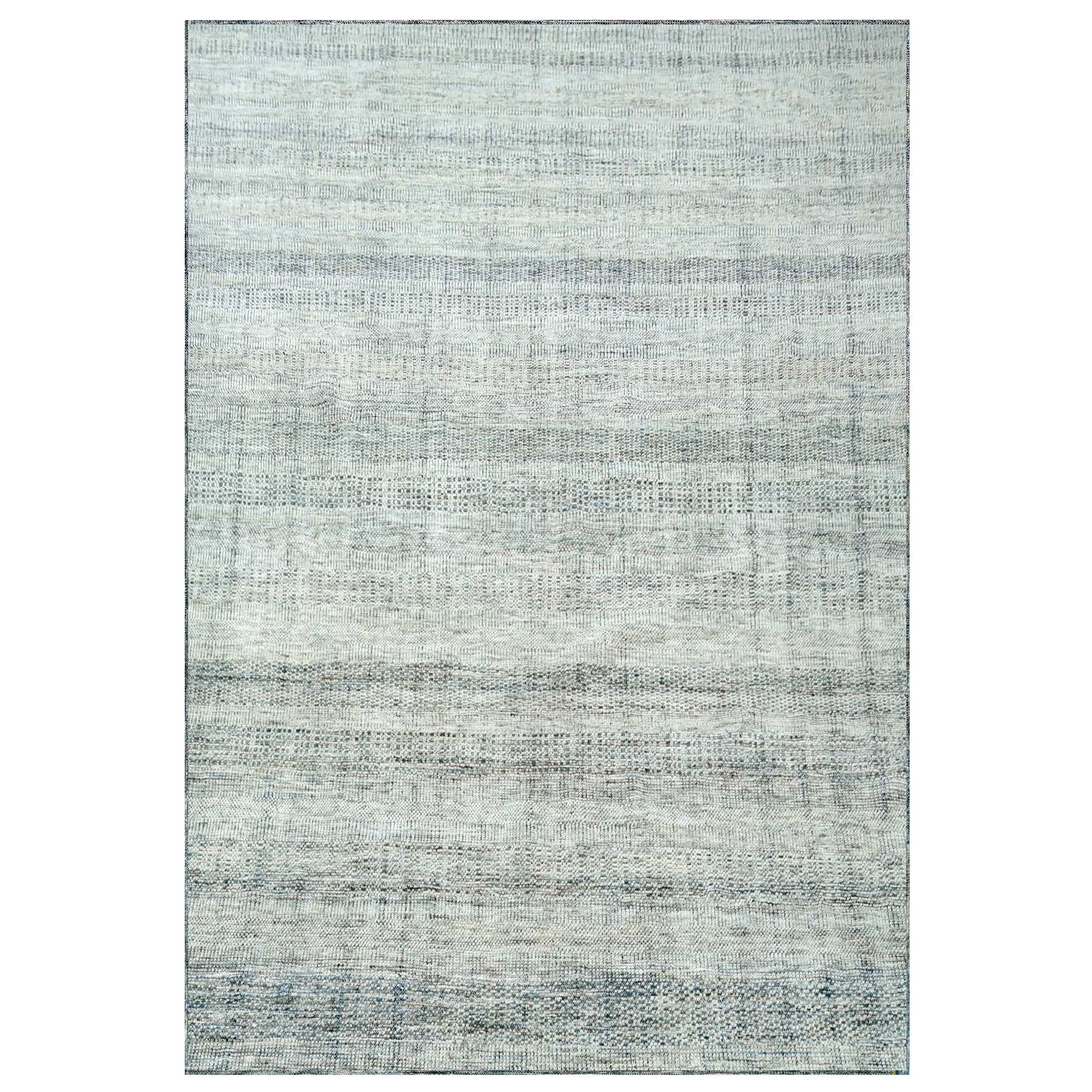 Modern & Contemporary Wool Hand-Knotted Area Rug 9'10